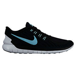 Nike Free 5.0 Women's Running Shoes Anthracite/Blue Lagoon